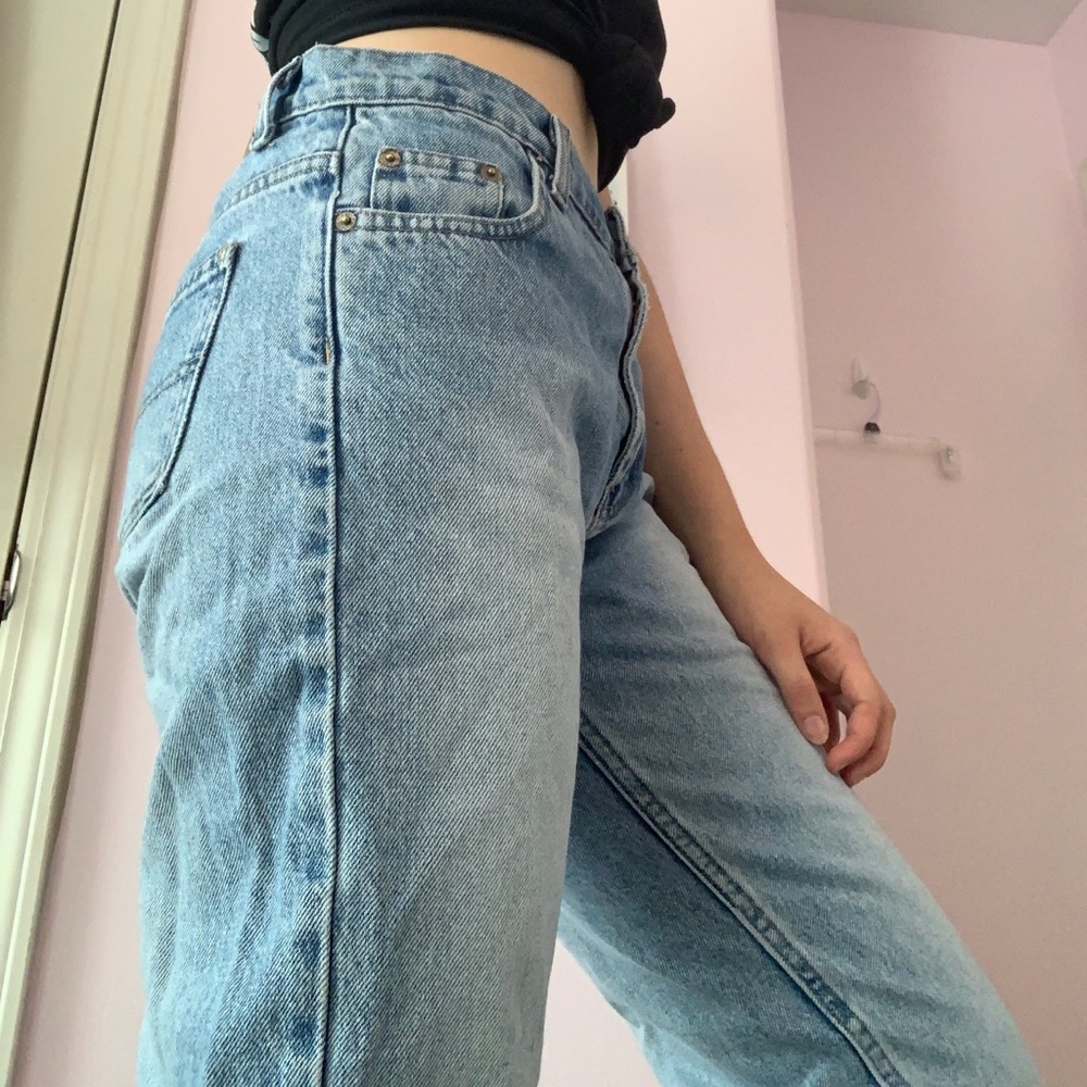 OCI blue boyfriend jeans!
